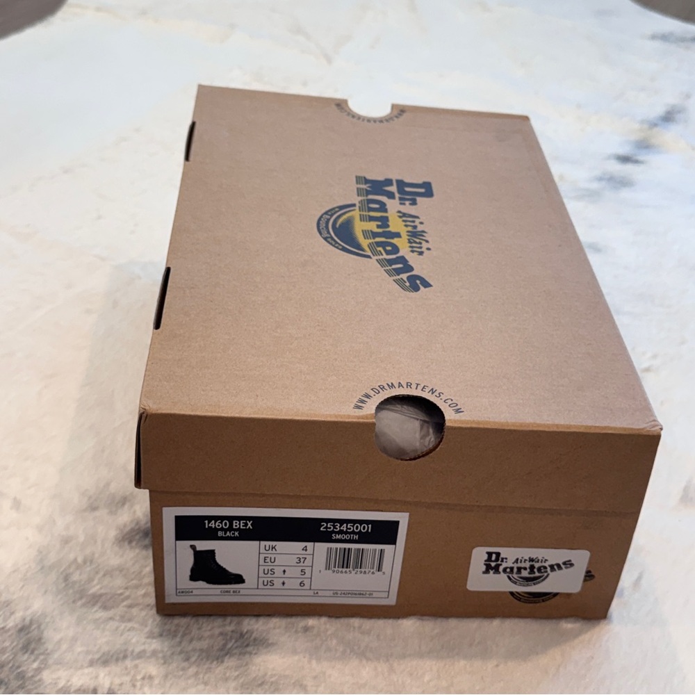 Dr. Martens 1460 Bex Black Boots Box
